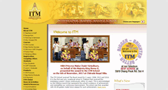 Desktop Screenshot of itmthaimassage.com